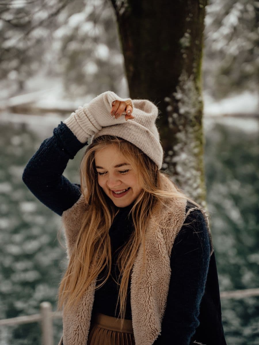 Gorro de punto Olga