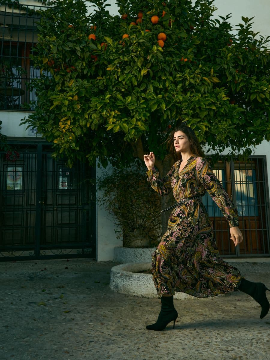 Vestido wrap Marina